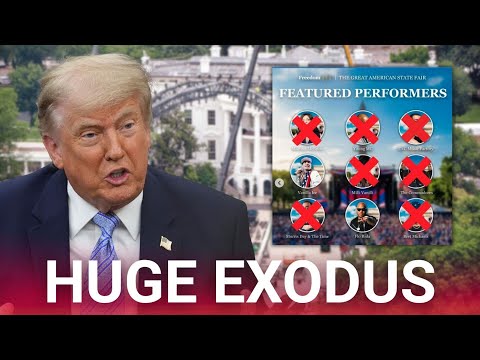 Trump furiously blasts ‘overpriced’ and ‘boring’ artists after major Freedom 250 concert pullout thumbnail
