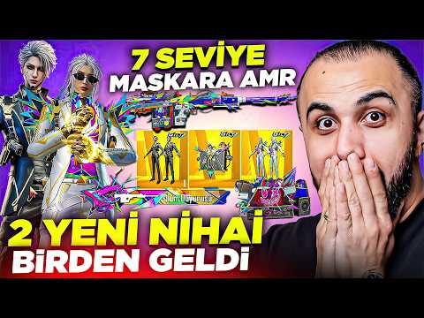 YENİ NİHAİ SETLER VE 7 SEVİYE MASKARA AMR GELDİ!! 😱 30.000 UC FULLEDİK | PUBG Mobile thumbnail