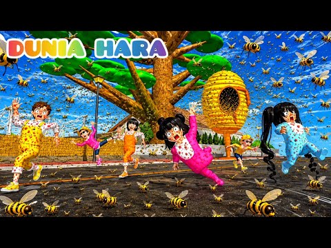 Demam Bentol di Sengat Lebah 🐝 | Yuta VS Ratu Lebah Raksasa | Dunia Hara thumbnail
