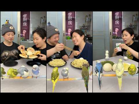 餐桌趣事🦜🐧🐥😘🥰美食美味 thumbnail