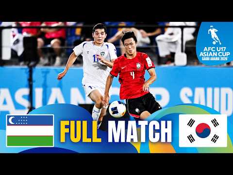 Uzbekistan vs Korea Republic | Full Match | Quarter-Finals – AFC U17 Asian Cup™ thumbnail