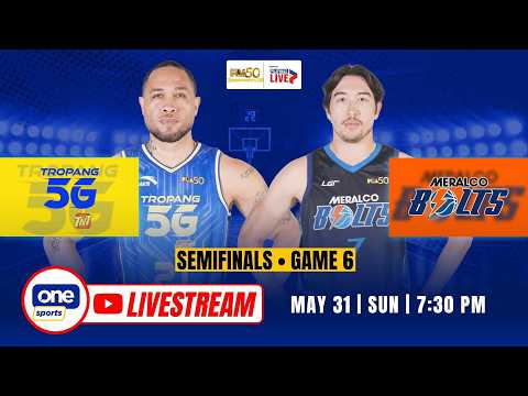 LIVE: TNT vs MERALCO | PBA SEASON 50 COMMISSIONER’S CUP SEMIS | MAY 31, 2026 thumbnail