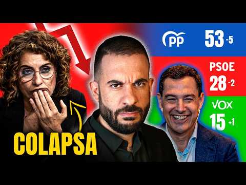 ¡EL PSOE SE HUNDE EN LAS ANDALUZAS! ¿Habrá elecciones generales? | Monólogo de Vaquero thumbnail