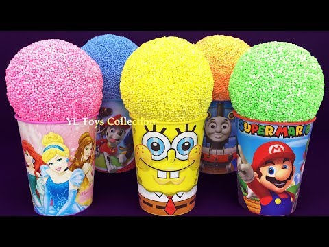 5 Color Play Foam in Ice Cream Cups PJ Masks Chupa Chups LOL Surprise Eggs Paw Patrol Surprise Toys thumbnail