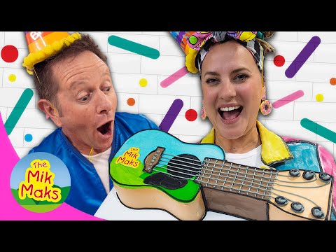 Happy Happy Birthday with @tiggamac | Kids Songs | The Mik Maks thumbnail