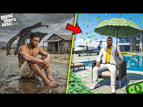 GTA 5 : Franklin Convert His Poor Life To Richest Life in GTA 5 ! thumbnail