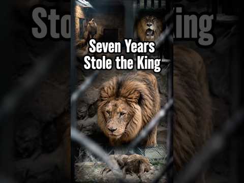 Seven Years Stole the King#Lion #RescuedLion #AnimalStory thumbnail