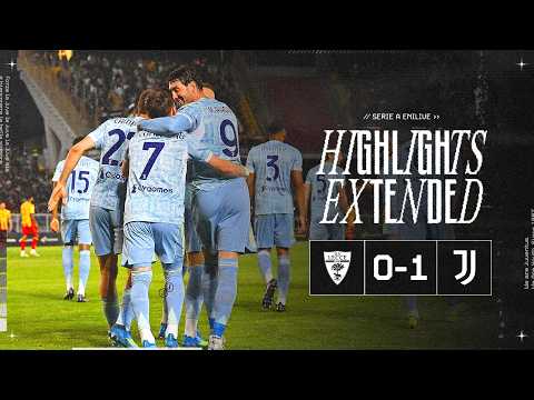 EXTENDED HIGHLIGHTS | Lecce 0-1 Juventus thumbnail