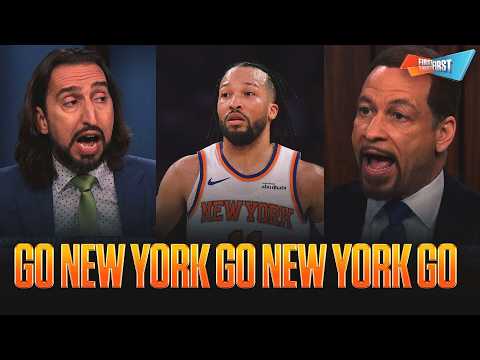 Knicks ‘UTTERLY DOMINANT’ as they make first Finals since 1999, Should they want OKC or Spurs? | FTF thumbnail
