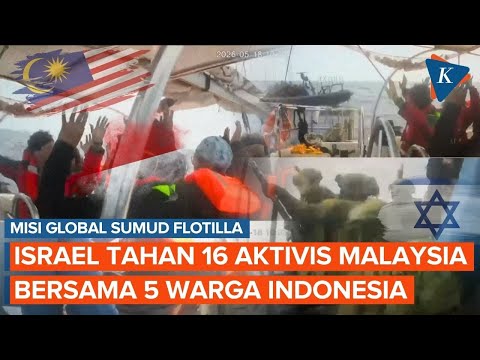 Tak Hanya 5 WNI, Israel Juga Culik 16 Aktivis Malaysia Rombongan Global Sumud Flotilla thumbnail