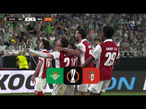 Real Betis 2:4 Sporting Braga | sestřih zápasu thumbnail