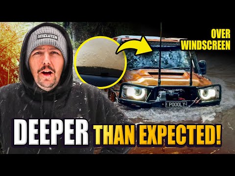 This River Crossing Nearly Went Over My Roof… (Snow Trip Chaos) thumbnail