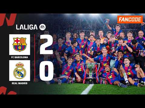 Barça Beat Madrid In The ELCLÁSICO To Win 2nd Consecutive LALIGA Title | LALIGA 2025/26 Highlights thumbnail