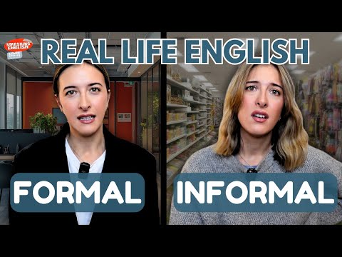 Formal + Informal English ? | Real Conversation Examples and How to Know the Difference! thumbnail