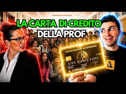 Quando Nei Bagni Della Scuola Ho TROVATO LA CARTA DI CREDITO DELLA PROF thumbnail