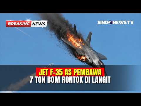 Jet F-35 AS Pembawa 7 Ton Bom Rontok di Langit Konflik Timur Tengah! | BREAKING NEWS thumbnail
