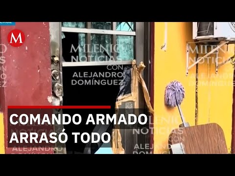 Roxana Guzmán secuestrada violentamente en Veracruz; su padre agredido grita que no le peguen thumbnail