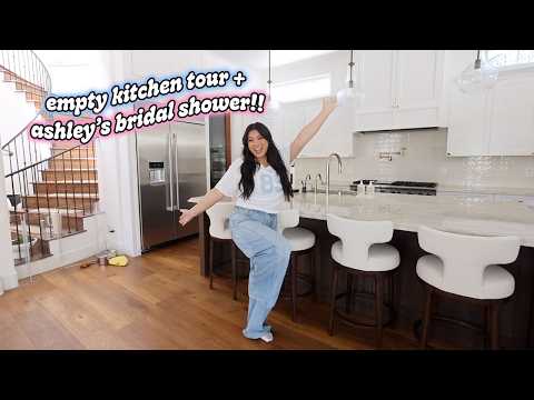 EMPTY KITCHEN TOUR + Ashley's Bridal Shower!! thumbnail