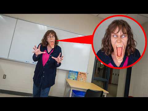 if you see the long mouth teacher at your school, call for help and RUN!! (it’s not safe) thumbnail