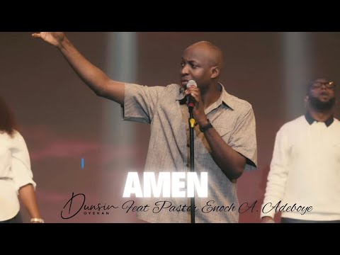AMEN - Dunsin Oyekan ft Pastor E.A Adeboye #holyspirit #pastoradeboye #dunsinoyekan #gospelmusic thumbnail