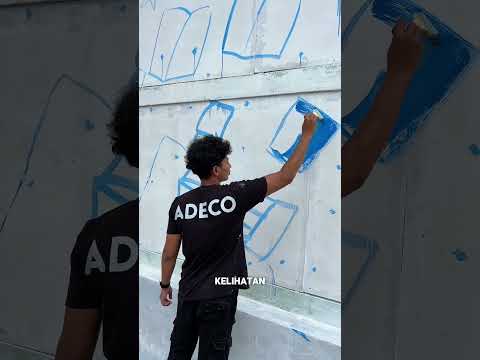 Gak tahan banget lihat tembok kosong #mural ini ada di pondok Al-ihsan thumbnail