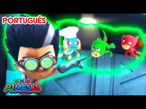 Romeo Contra os PJ Masks! PJ Masks em Português episódios completos | Desenhos animados thumbnail