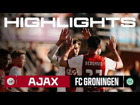Klaassen & Mokio 🎯 | Highlights Ajax - FC Groningen | Play-Off Semi-final VriendenLoterij Eredivisie thumbnail