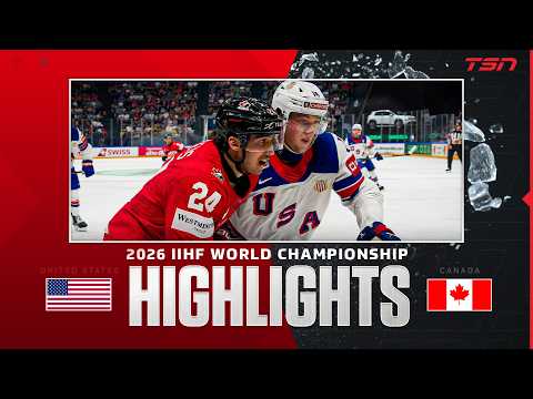 USA vs. Canada Quarterfinals FULL HIGHLIGHTS | 2026 IIHF Men's World Championship thumbnail