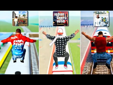 Franklin Train Jumping Challenge In Indian GTA Games ? thumbnail