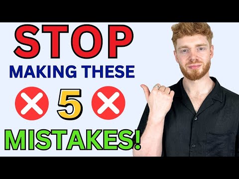 The 5 Speaking Mistakes That STOP You Sounding Fluent! thumbnail