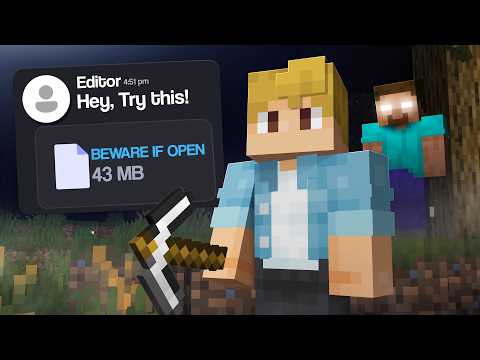 My Editor Made Me A Minecraft HORROR Modpack To Beat... thumbnail