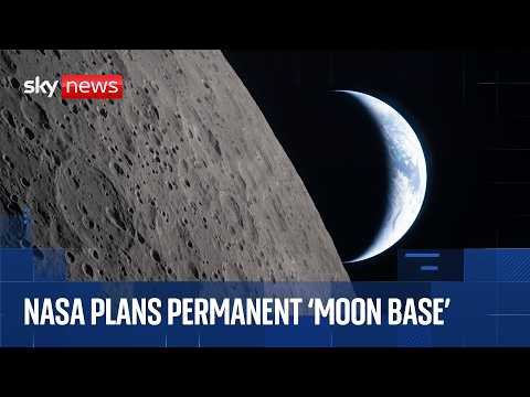 NASA gives update on moon base plan thumbnail