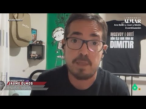 Jaume Olmos, sobre la huelga en Valencia: "Se merecen una educación digna" - El Intermedio thumbnail
