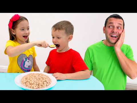 Sofia became a babysitter! Fun children's adventures! thumbnail