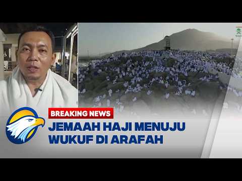 BREAKING NEWS - Situasi Terkini! Jutaan Jemaah Haji Padati Arafah thumbnail