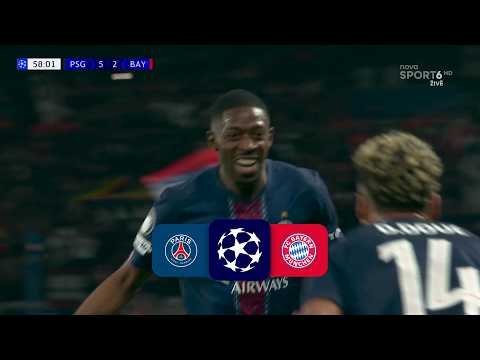 Paris Saint Germain 5:4 Bayern Mnichov | sestřih zápasu thumbnail