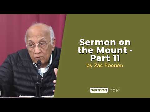 Sermon on the Mount - Part 11 by Zac Poonen thumbnail