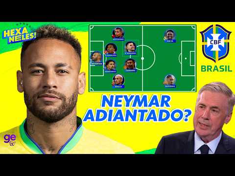 ONDE NEYMAR PODE SE ENCAIXAR NA SELEÇÃO BRASILEIRA? | HEXA NELES! thumbnail
