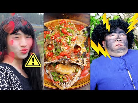 Eating Spicy Food and Funny Mukbang | Funny Pranks Compilation | TikTok Video - Songsong and Ermao thumbnail
