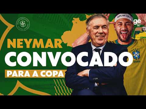 CONVOCAÇÃO DA SELEÇÃO BRASILEIRA PARA A COPA DO MUNDO 2026 E COLETIVA COMPLETA DE ANCELOTTI | ge tv thumbnail