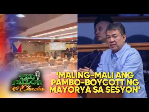 Pimentel: Hindi pupwede ang pambo-boycott ng mayorya sa sesyon | Ted Failon & DJ Chacha thumbnail