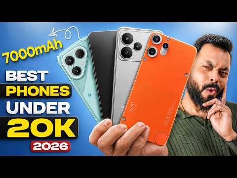 Top 5 Best Smartphones Under ₹20000 Budget ⚡ June 2026 thumbnail