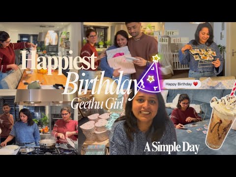 Happiest birthday Geetu girl | Celebrating it in our way | A simple day thumbnail