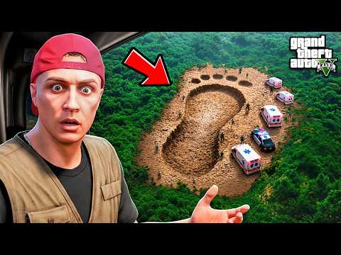 Ich FINDE einen RIESEN FUßABDRUCK in GTA 5! thumbnail