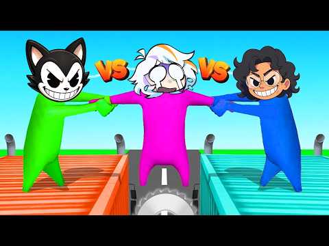 LUCHAS LOCAS CON AMIGOS (GANG BEAST COMPLETO) thumbnail