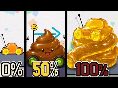 Aku 100% MOBIL JELLY KENYAL di JellyCar Worlds thumbnail