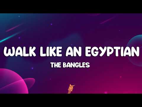 The Bangles - Walk Like An Egyptian (Lyrics) thumbnail