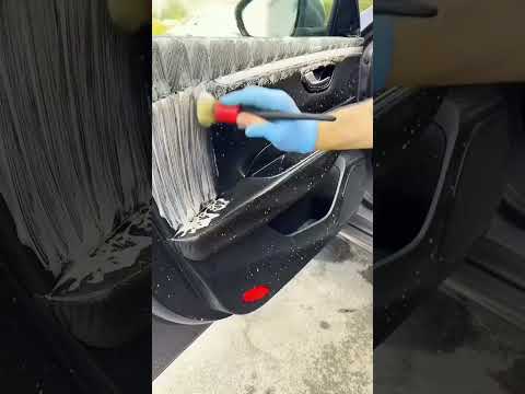 How many cars can you count in the video? #washingcar #cleaningcar #asmr thumbnail