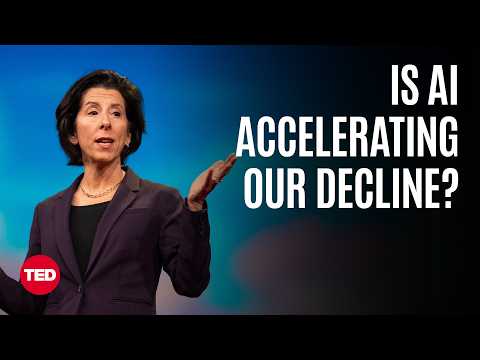 A Plan to Stop AI from Automating Our Decline | Gina Raimondo | TED thumbnail