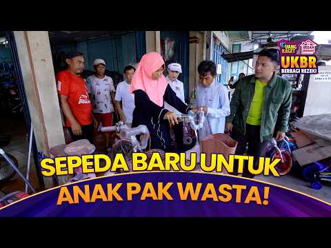 AKHIRNYA! Pak Wasta Belikan Sepeda Dari Uang Kaget!  | UKBR BERBAGI REZEKI | PART 6 thumbnail